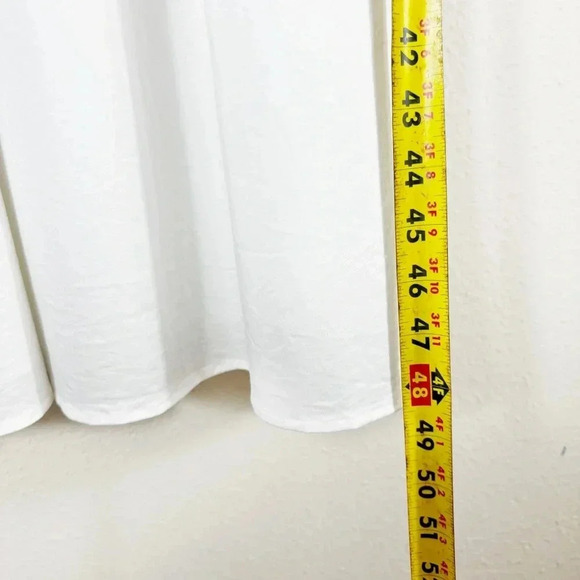 NWT Crosby by Mollie Burch Genevieve Midi Dress in Bright White size L - Picture 13 of 16